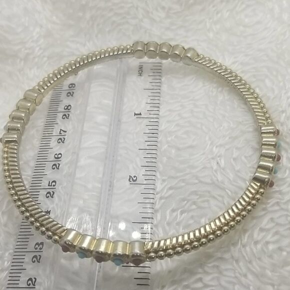 RJ Graziano Bracelets CN Two Gold Bangle Vintage - Picture 12 of 13